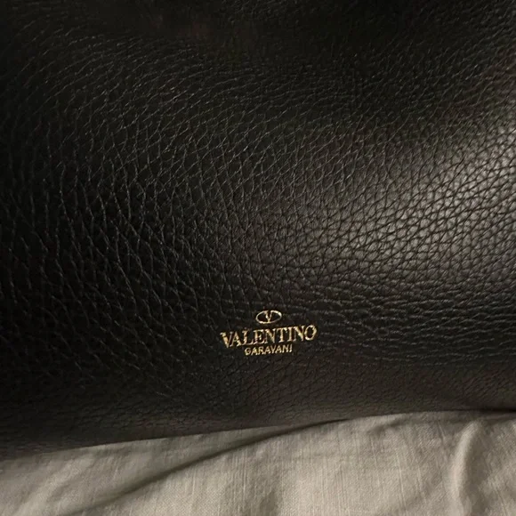 Valentino Garavani Rockstud Hobo Bag Flip Lock